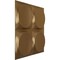 Ekena Millwork 11 7/8in. W x 11 7/8in. H Adonis EnduraWall Decorative 3D Wall Panel Covers 0.98 Sq. Ft. WP12X12ADCGH - alternate 5